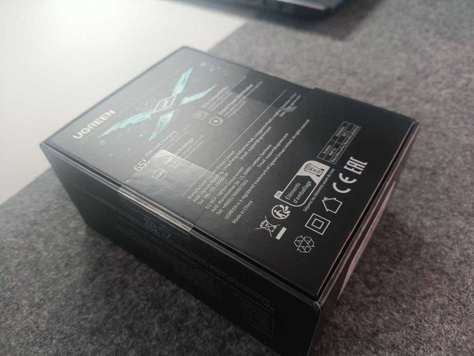 Ugreen Gan 65w Nexode Робот(є 1шт)+ подарунок УКР доставка безкоштовно