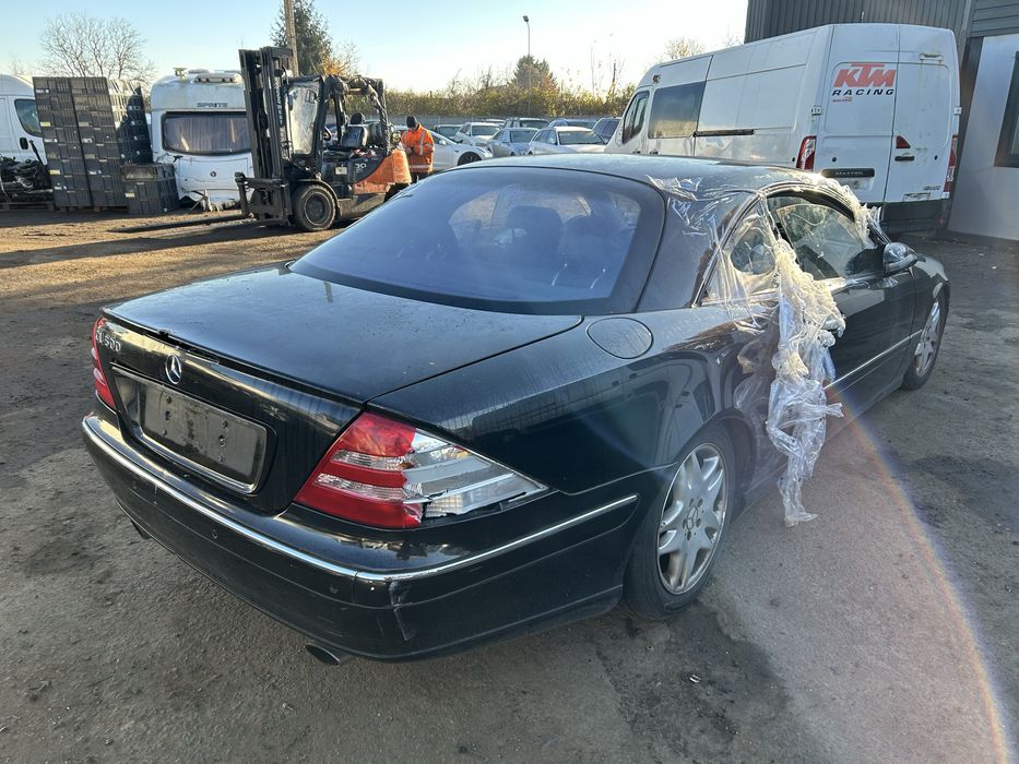 Mercedes CL500, 2002r, silnik 5.0, Anglik z kluczykami