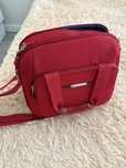 Torba Samsonite – czerwona, organizer z kieszeniami