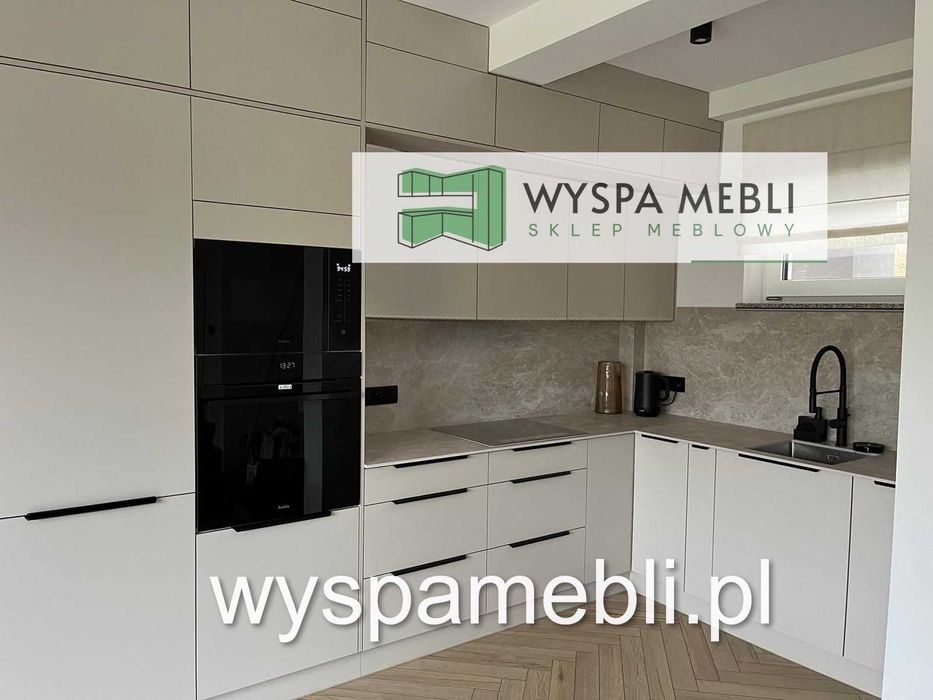 NOWA kuchnia na wymiar meble kuchenne 390cm kaszmir dąb dostawa 0zł