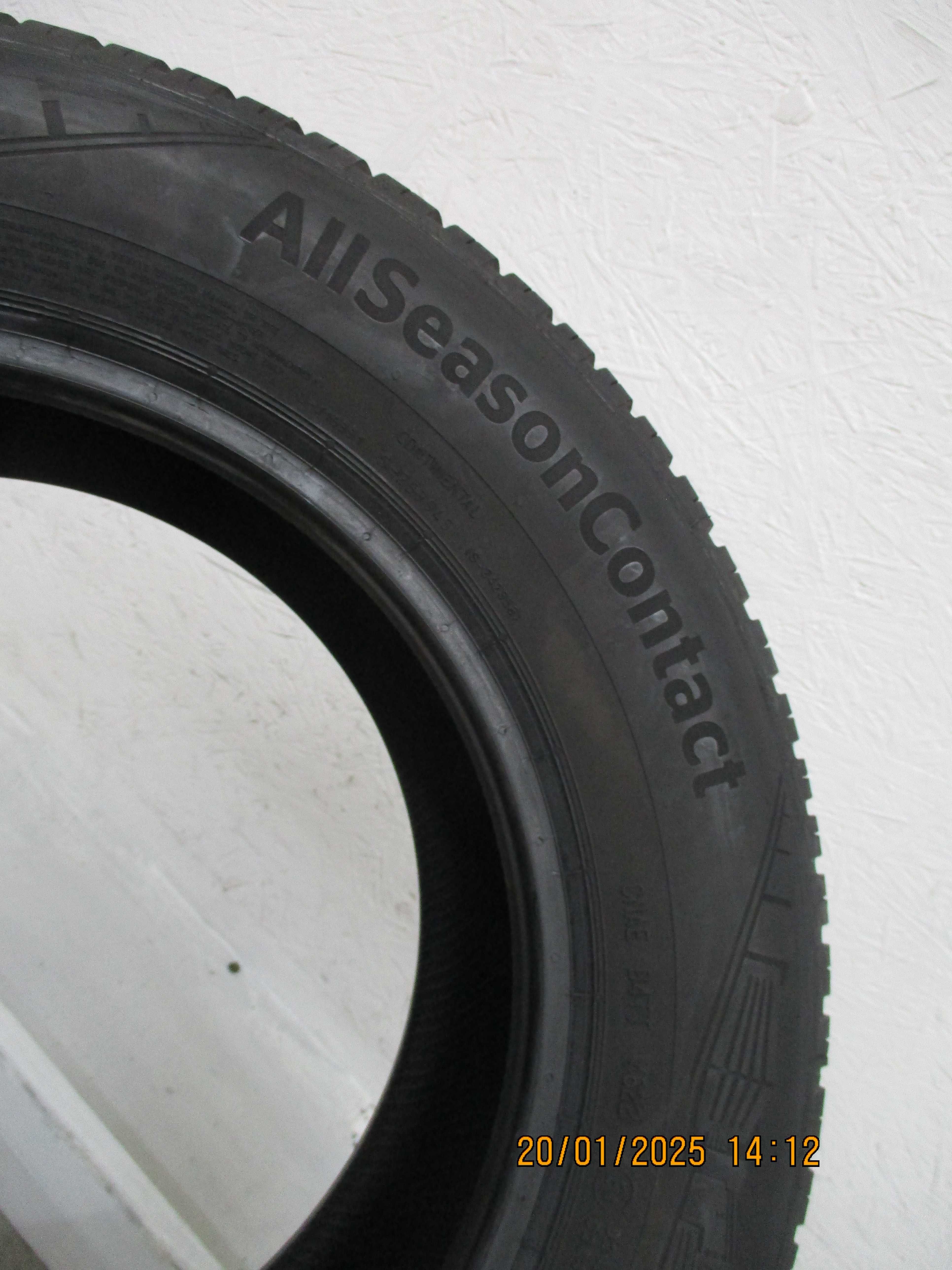 1x opona Continental AllSeasonContact 195/65r15 6,2mm 22r.