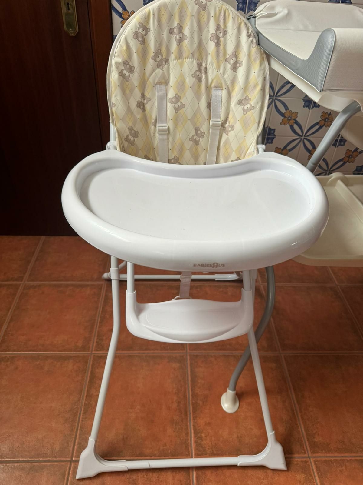 Cadeira papa para comer de bébé / banheira e muda fraldas