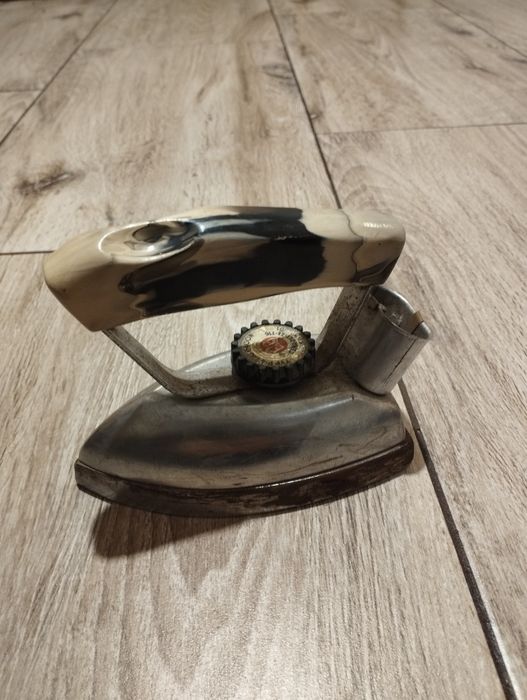Żelazko małe mini stare PRL vintage stylowe