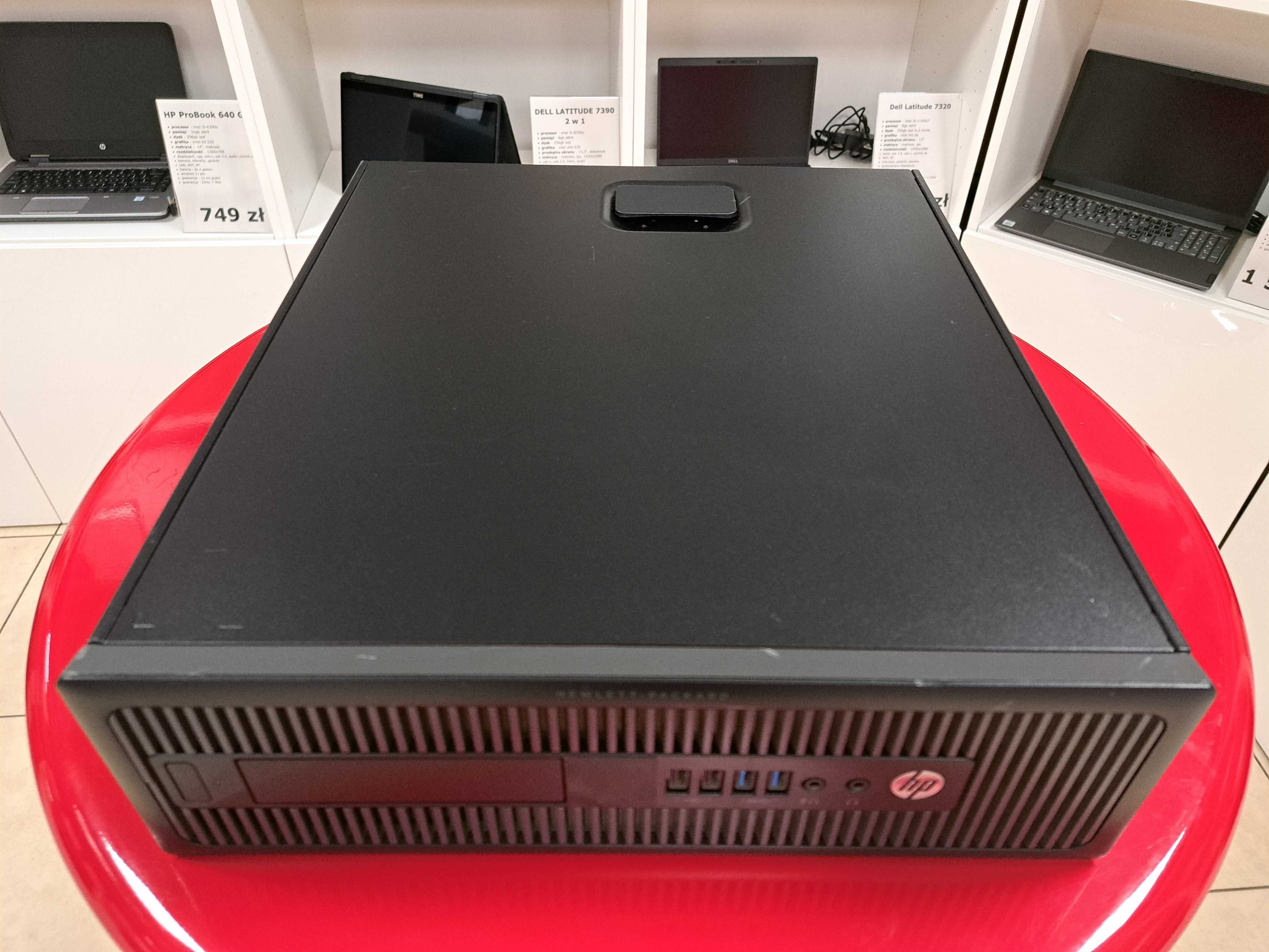 Komputer Stacjonarny HP ProDesk 600 G1 SFF i5 16GB 256SSD VGA DP Win11
