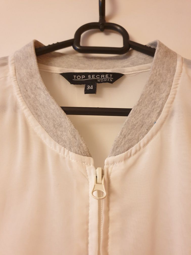 Przezroczysta bluza rozpinana Top Secret r. 34