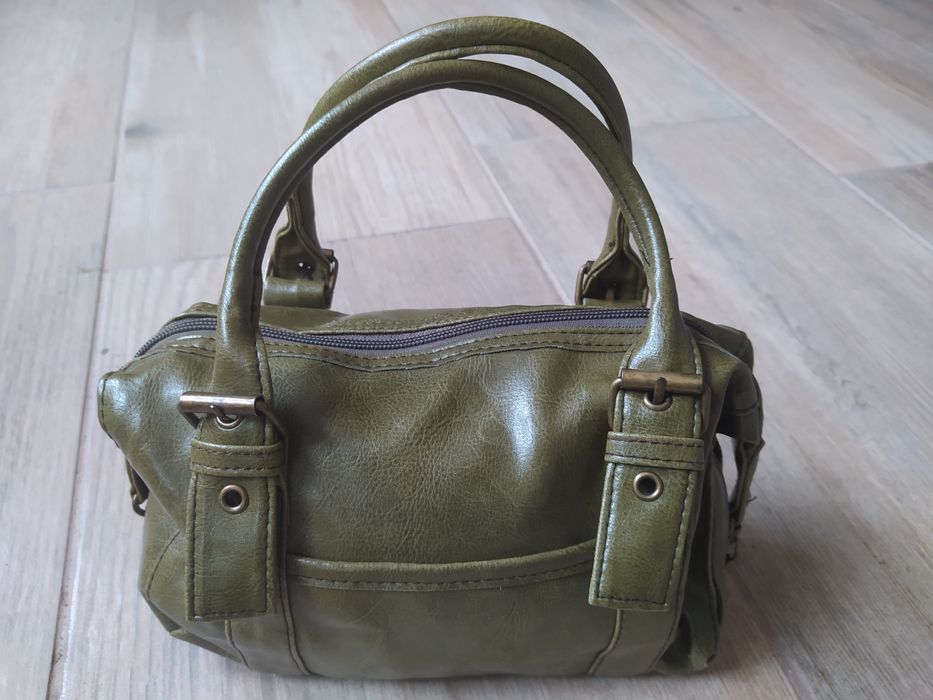 Torebka do ręki new look butelkowa zieleń