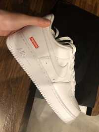 oryginale Nike Air Force 1 Low Supreme White 44