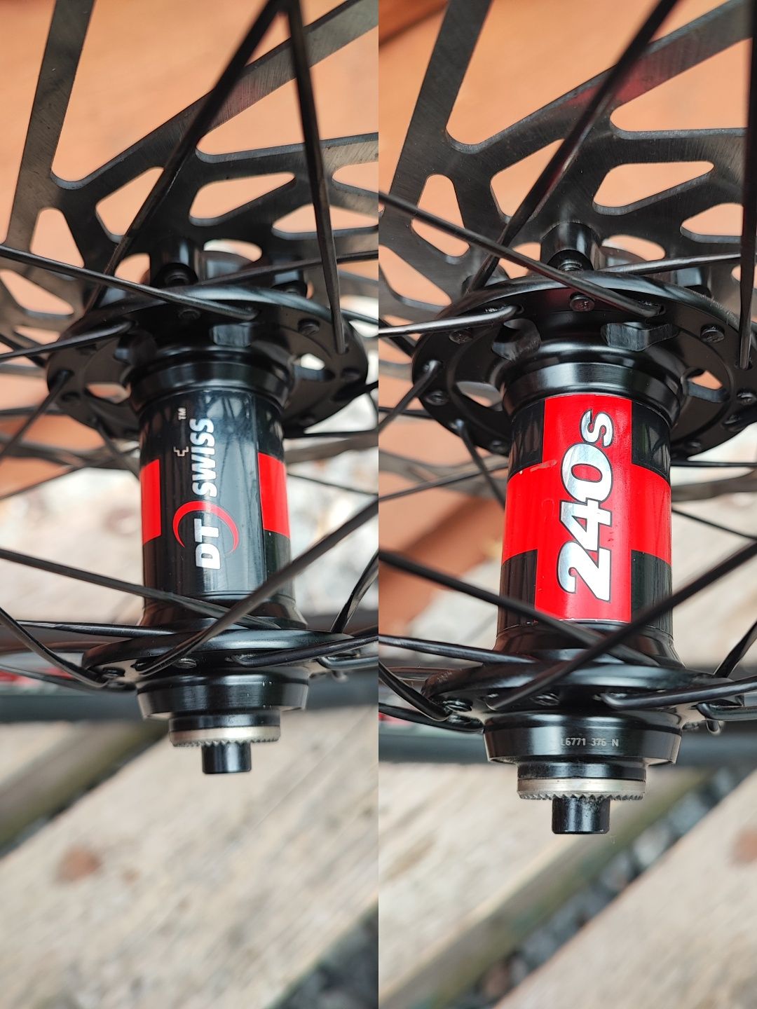 Komplet kół rowerowych DT Swiss EX 5.1D 240s 26" 9s retro mtb Avid
