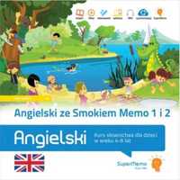 Angielski ze smokiem memo cz.1 - 2 kurs słownictwa - praca zbiorowa