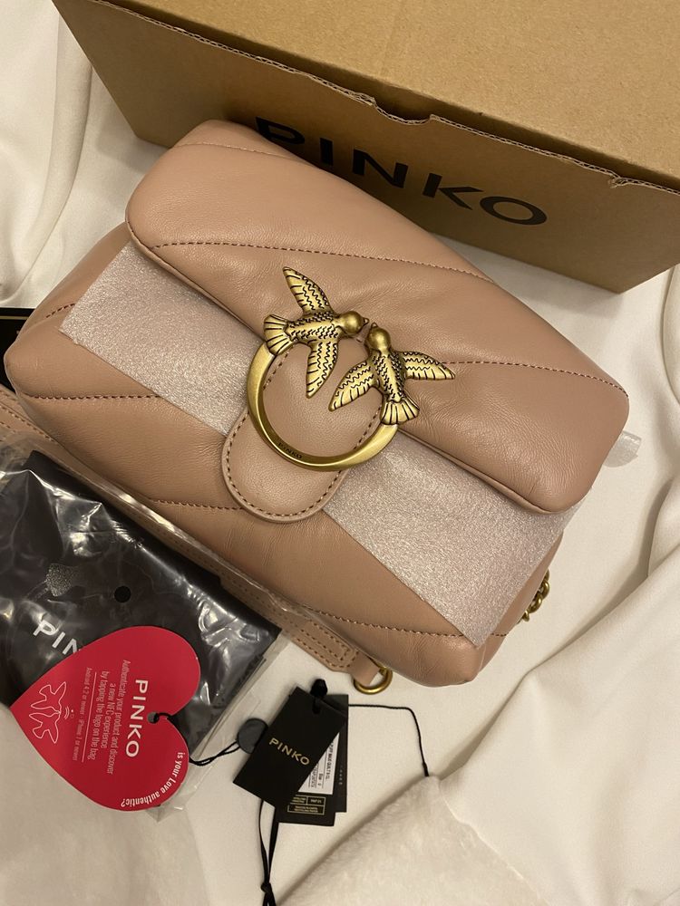 Torebka Pinko mini puff nowa kolor capri