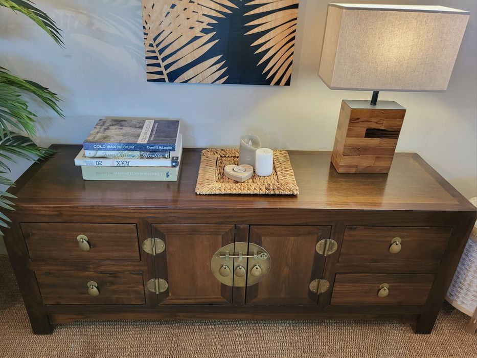 aparador, consola, movel tv, armario, oriental, rustico