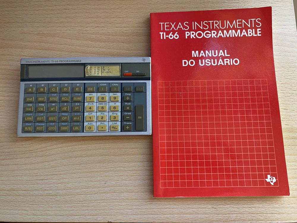 Máquina Calculadora Texas Instruments TI-66