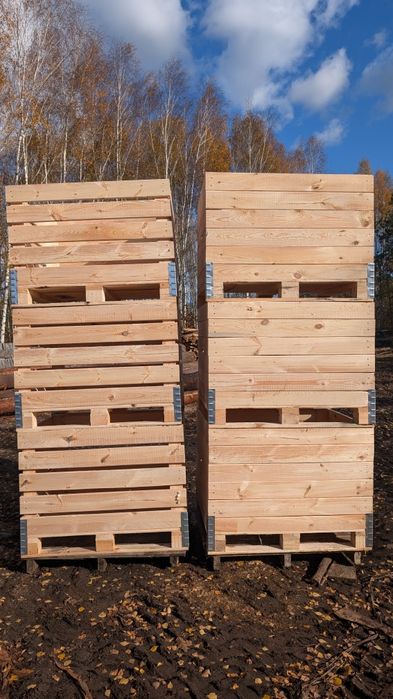 Skrzyniopalety na warzywa kapustę