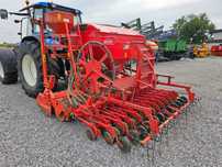 Siewnik KUHN VENTA LC302 Talerzowy z rolką + Brona KUHN HRB 303D , 3m