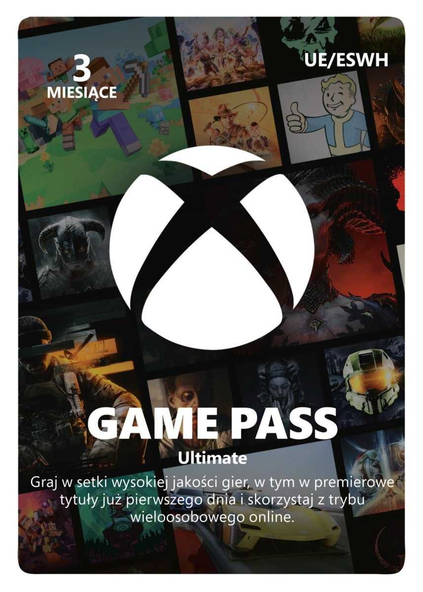 Xbox Game Pass Ultimate 3 Miesiące