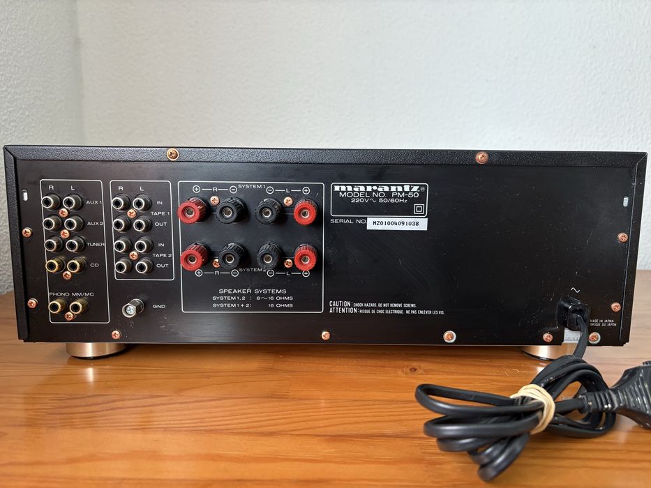 Amplificador Marantz PM 50