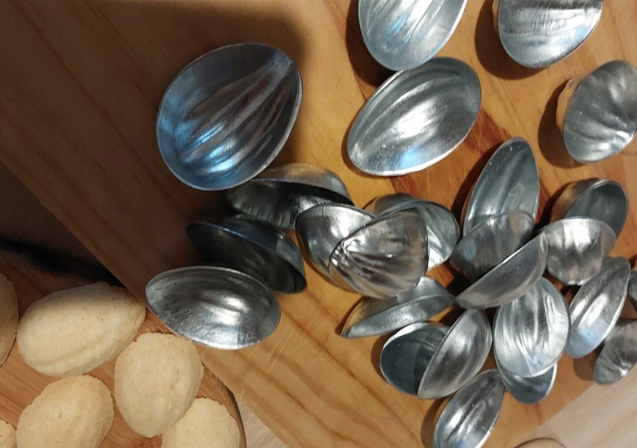 Foremki do pieczenia ciastek ciast orzeszków na orzeszki 100 szt. #10