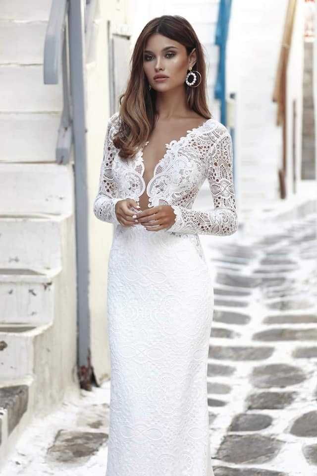 Suknia  ślubna Agnieszki Światły model Cristina 34 ecru 2100