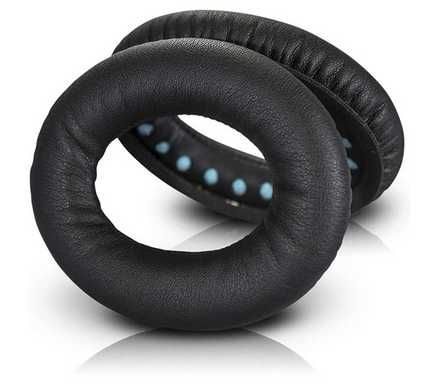 Nauszniki pady gąbki do bose QC35 QC25 QC15 2 AE2 QC2 CZARNY
