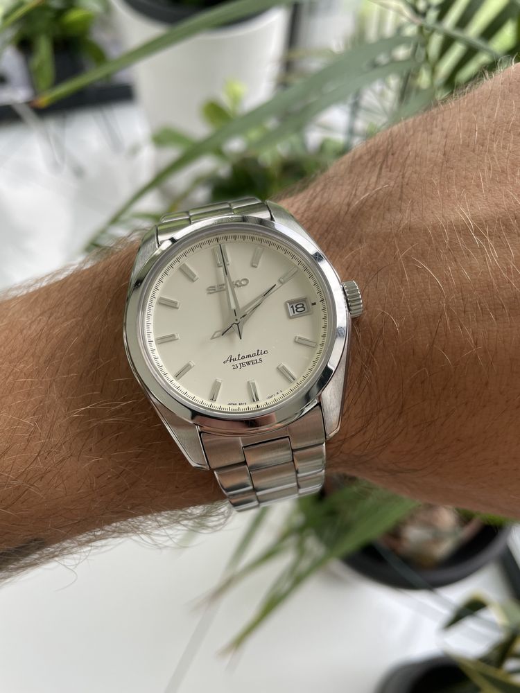 Zegarek Seiko SARB035 Presage Baby Grand Seiko Automatyczny