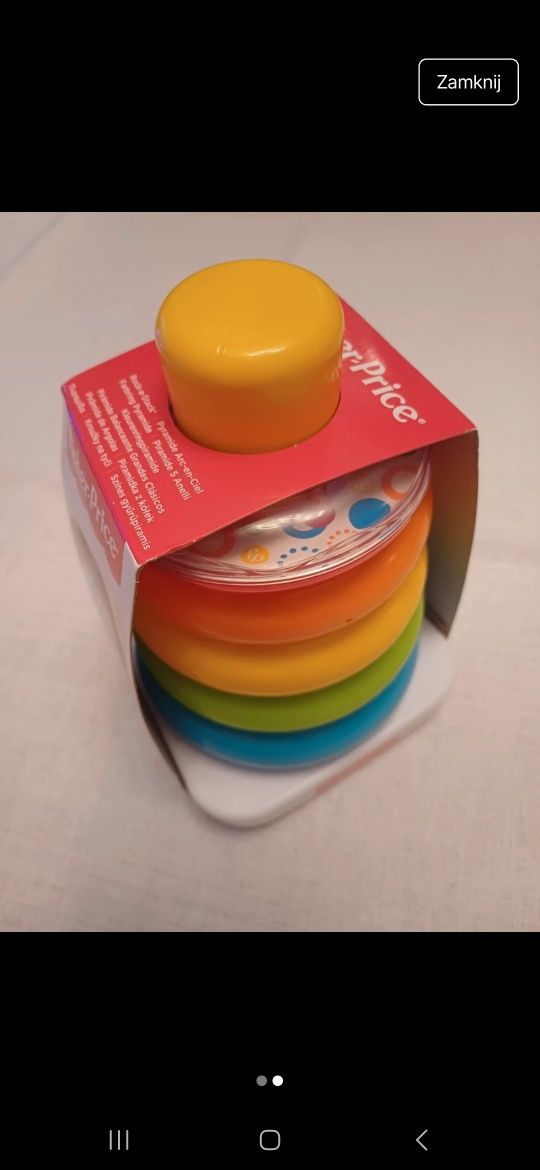 Zabawka Fisher Price wieża Nowa