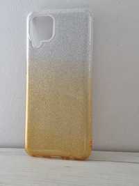 Back Case BLING do Samsung Galaxy A12 Złoty