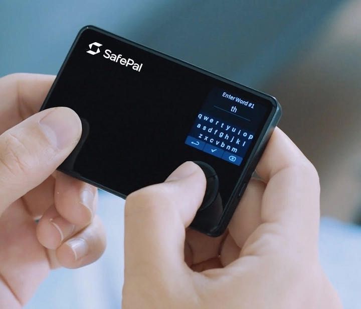 Portfel kryptowalutowy SafePal S1 nowy zaplombowany