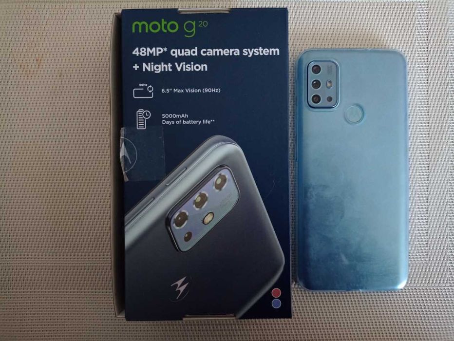 Smartfon Motorola Moto G20 4 GB / 64 GB 4G (LTE) niebieski