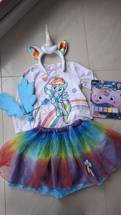 Stroj jednorożca dla dziewczynki  3/6 lat