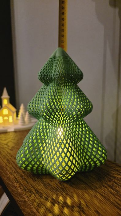 Dekoracja lampion choinka