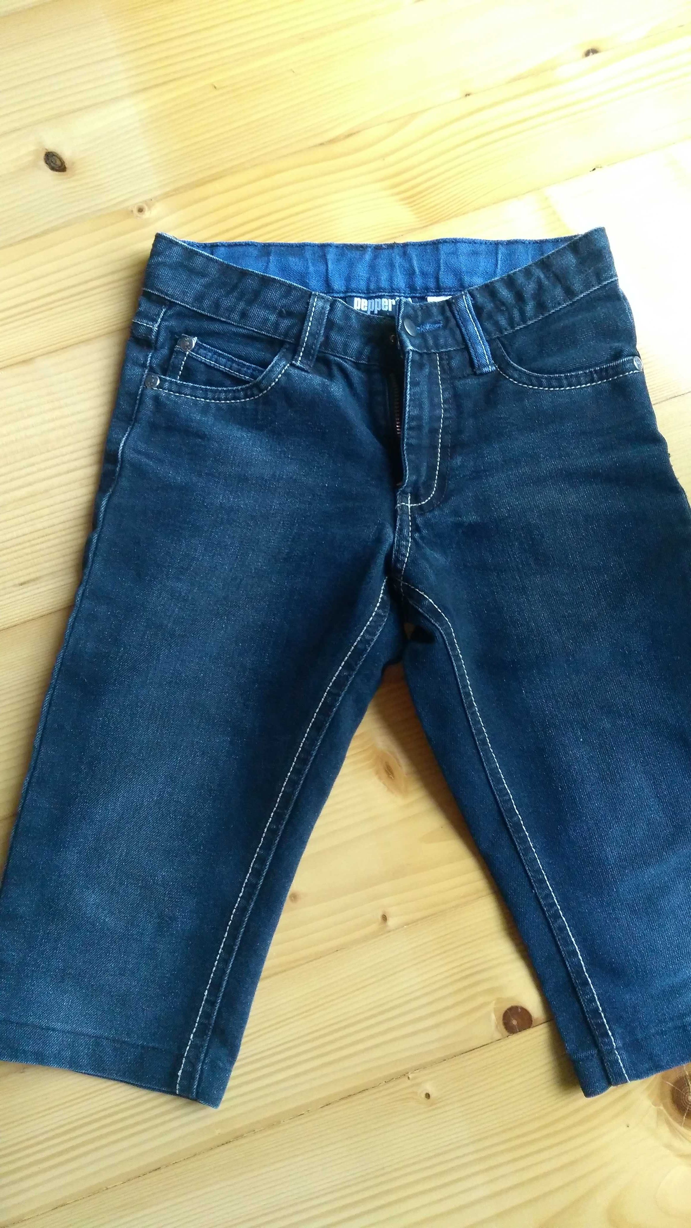 Szorty jeansowe 122 cm