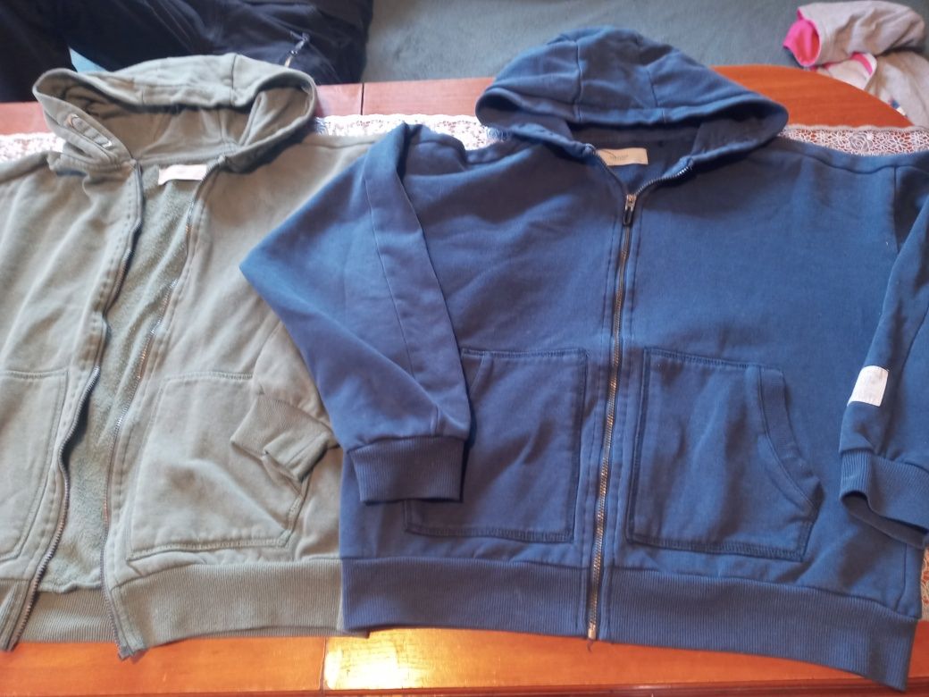 Bluzy i kurtka dla chłopca r. 146-152