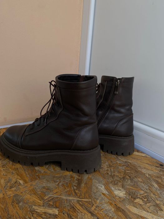 Шкіряне зимове жіноче взуття