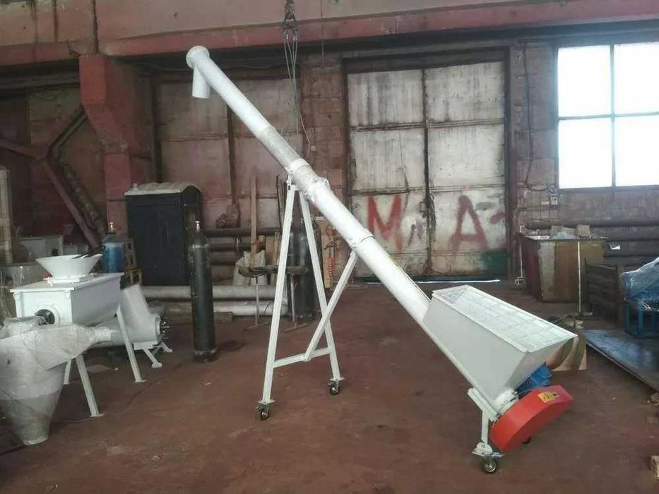 Шнековый транспортер, конвеєр, погрузчик, розгрузчик, для зерна, шнек