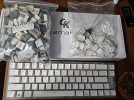 Klawiatura mechaniczna Gamakay K66 60% RGB switche Gateron Yellow