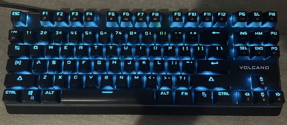 Klawiatura mechaniczna Modecom Volcano Lamparty RGB