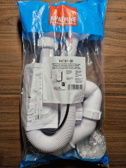 Сифон для ванни,сифон для кухонної мийки+злив,сифон для умивальника.