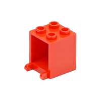 LEGO 4345 Szafka, Box, Kontener 2 x 2 x 2 Czerwony 1szt.
