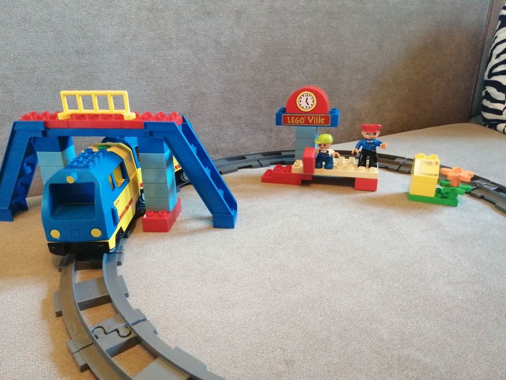 Lego Duplo pociąg, kolejka elektryczna 5608