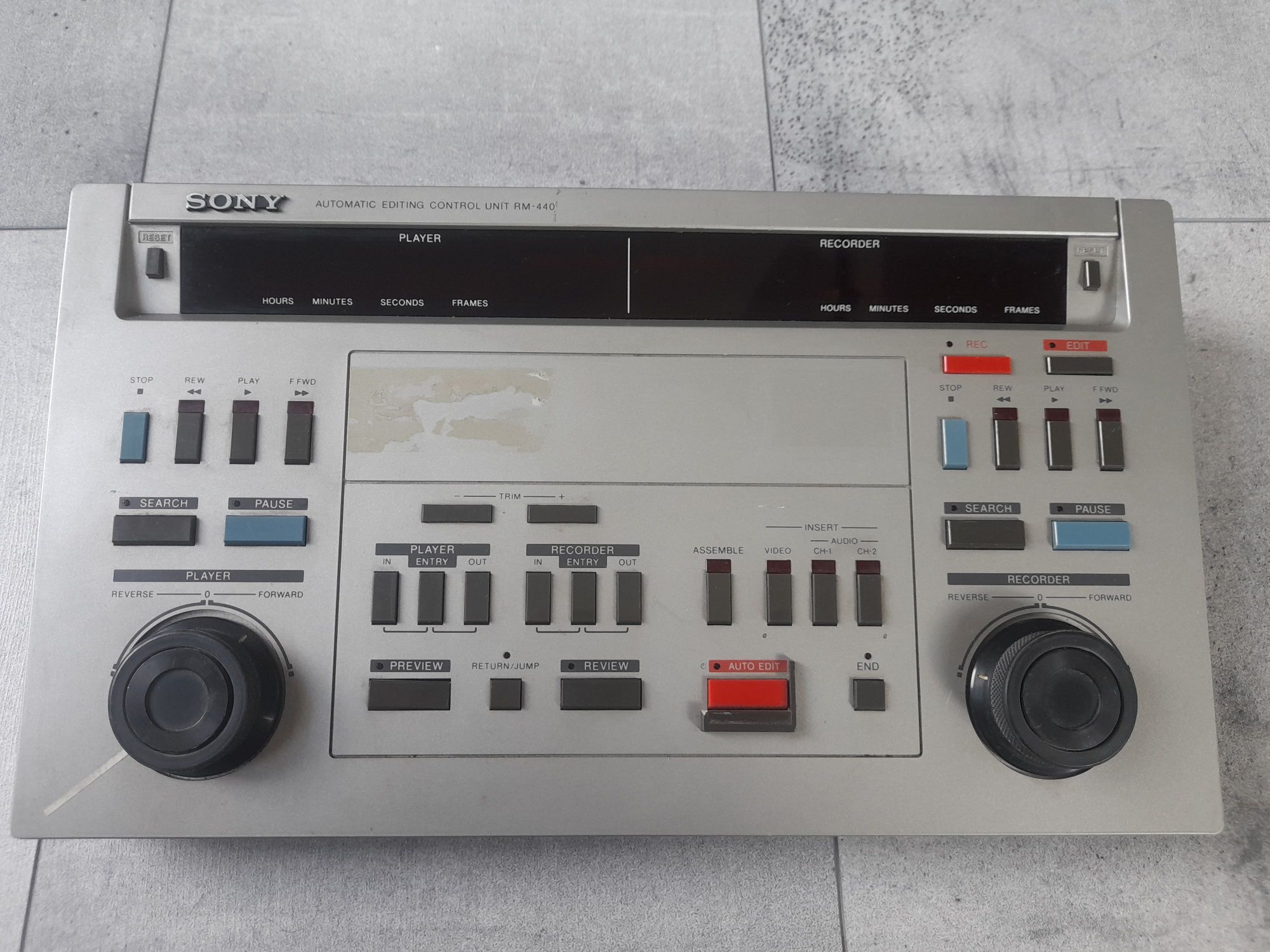 Kontroler Sony Automatic Editing Control Unit RM-440