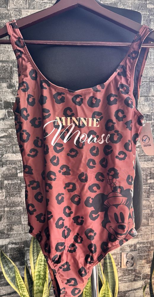 Strój kąpielowy Minnie Mouse M nowy jednoczęściowy Disney