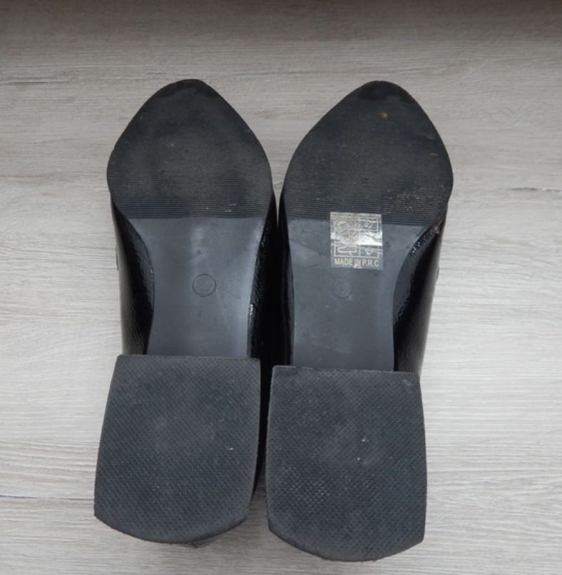 Mokasyny czolenka buty wosna lakierowane roz 37