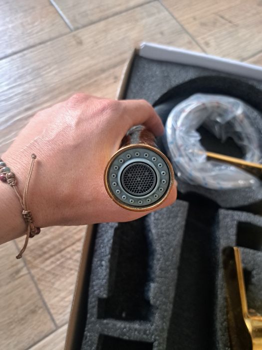 Bateria kuchenna złota