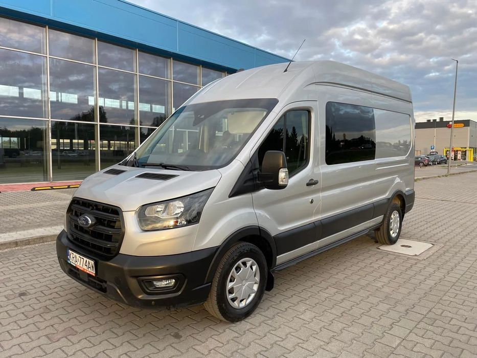 Ford Transit  Automat, 7osób, jak nowy, salon PL, FV23%, Gwarancja