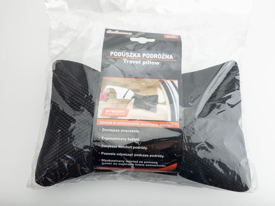 Poduszka pod głowę do samochodu, na zagłówek CARCOMMERCE 42605 - NOWA