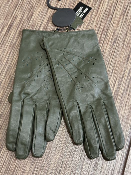 Рукавиці, рукавички, перчатки з натуральноі шкіри Atmosphere