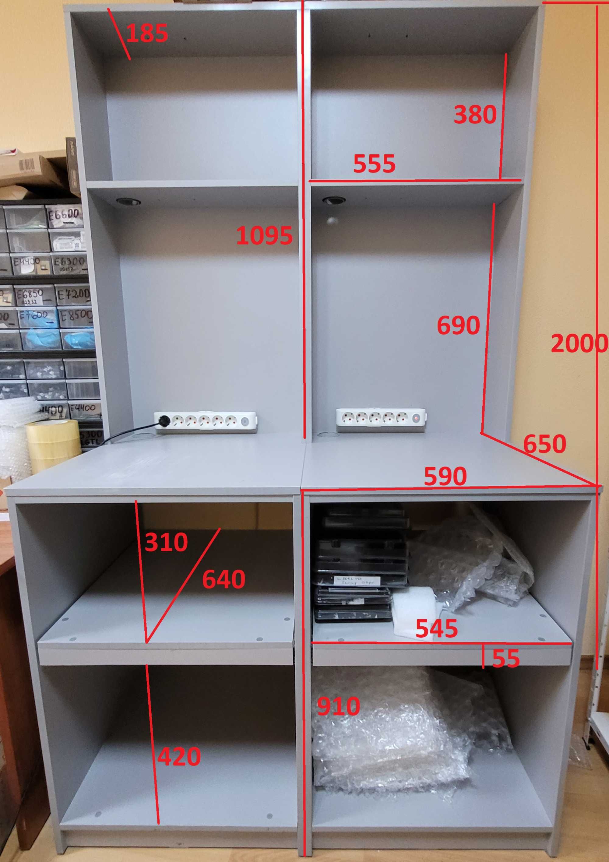 Стіл, тумба, тестова зона для офіса, магазина, в гараж 2000*590*650