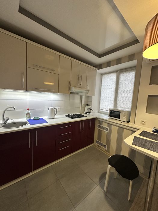 Здам 1-кімнатну квартиру з євроремонтом, ЦЕНТР міста!