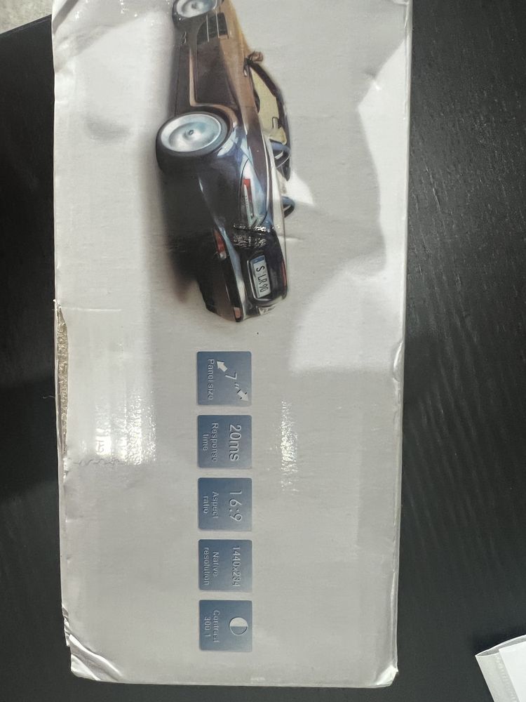 Ecran lcd 7” ultra fino