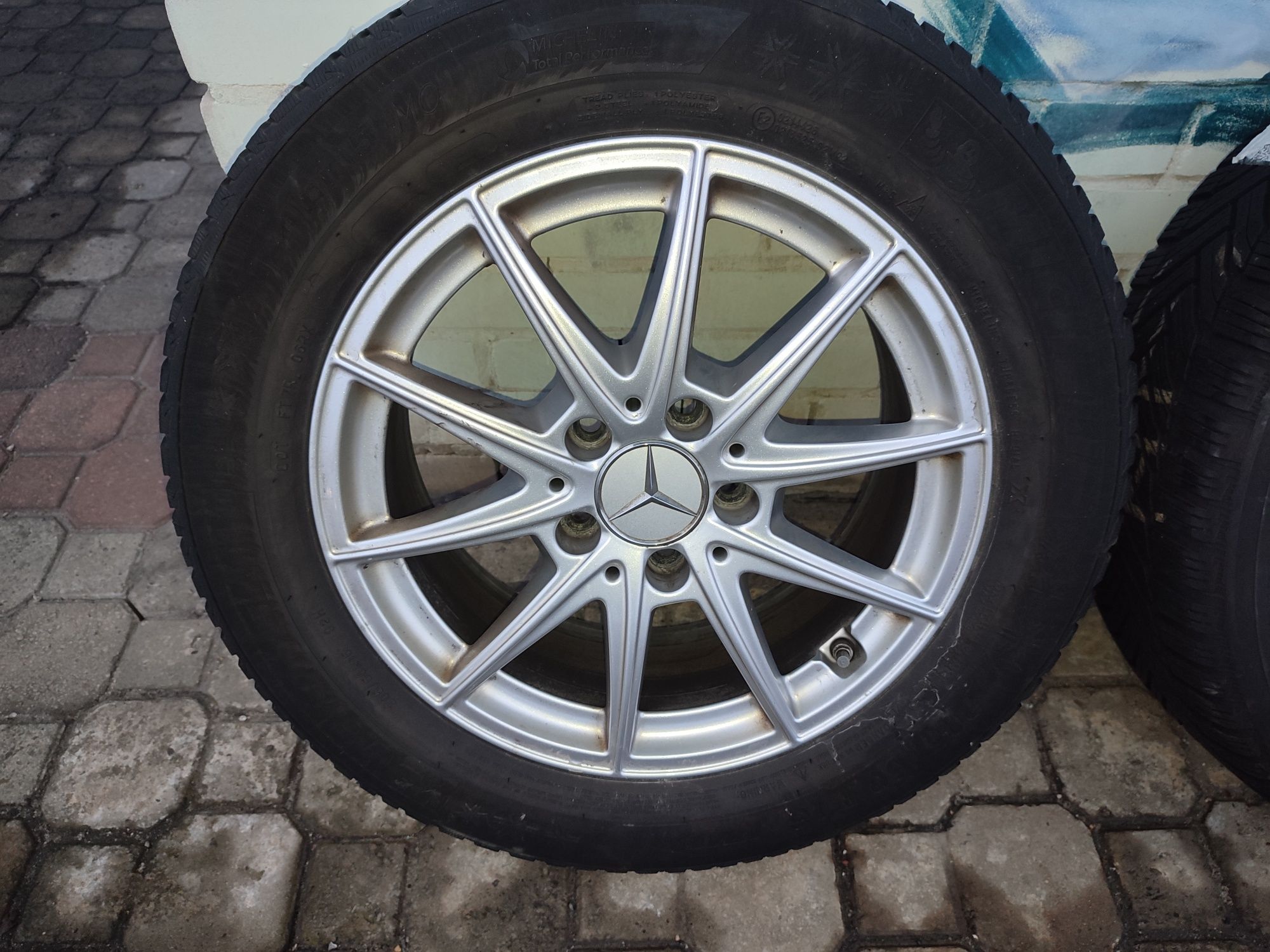 Koła Mercedes 16" WIELOSEZONOWE  Michelin Alpina 5